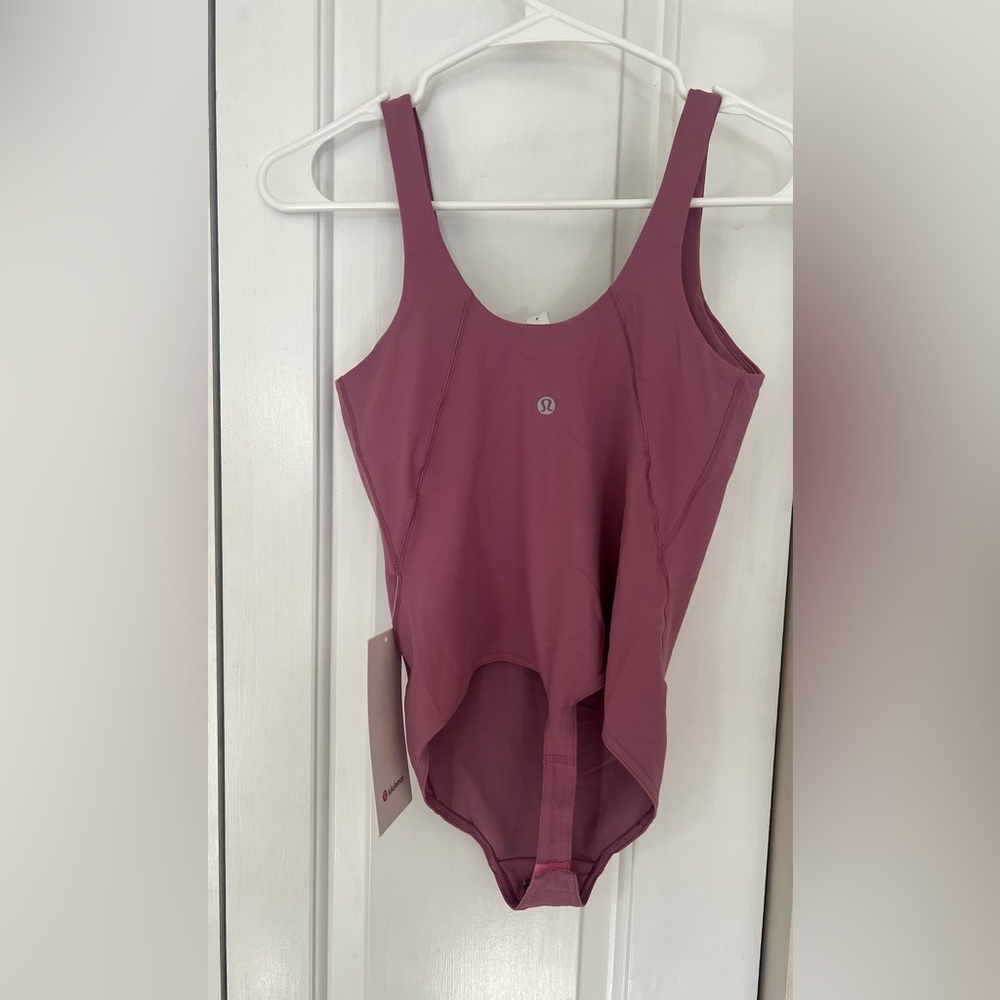 NWT lululemon Align™ Bodysuit Velvet Dust 
Size 4 - Picture 2 of 16